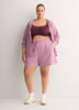 French Terry Pull-On Bermuda Short - Active Zone