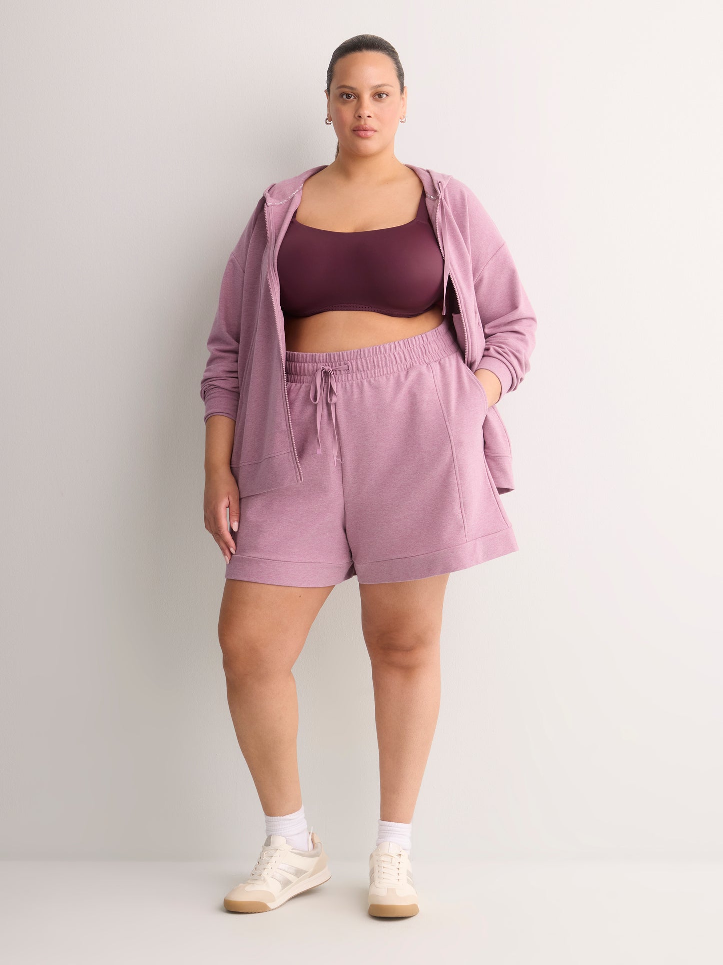 French Terry Pull-On Bermuda Short - Active Zone