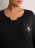 Modern-Fit Fooler Henley Pyjama Top - tiVOGLIO