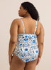 Printed One-Piece Swimsuit