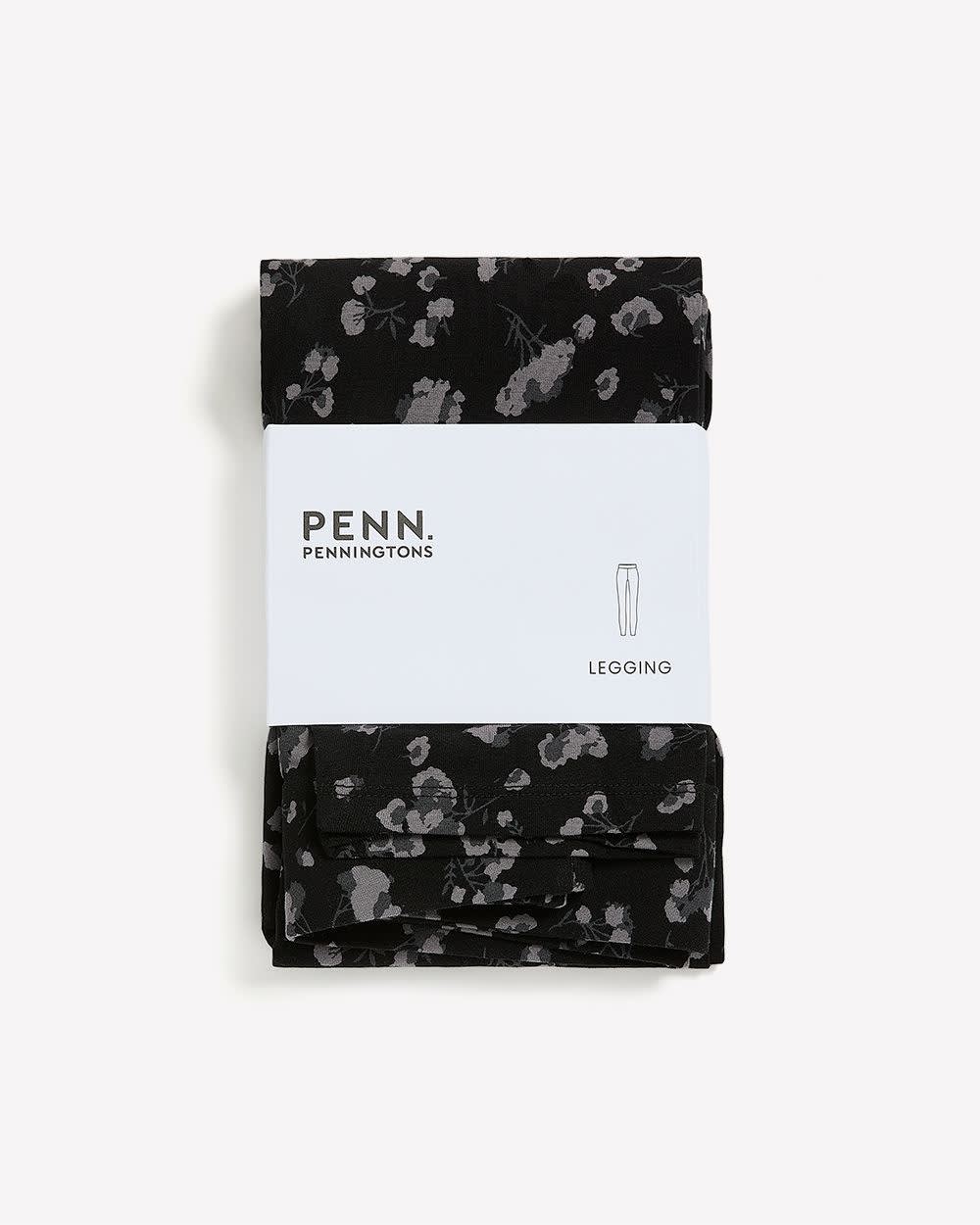 Responsible, Floral Print Fashion Legging - PENN. Essentials