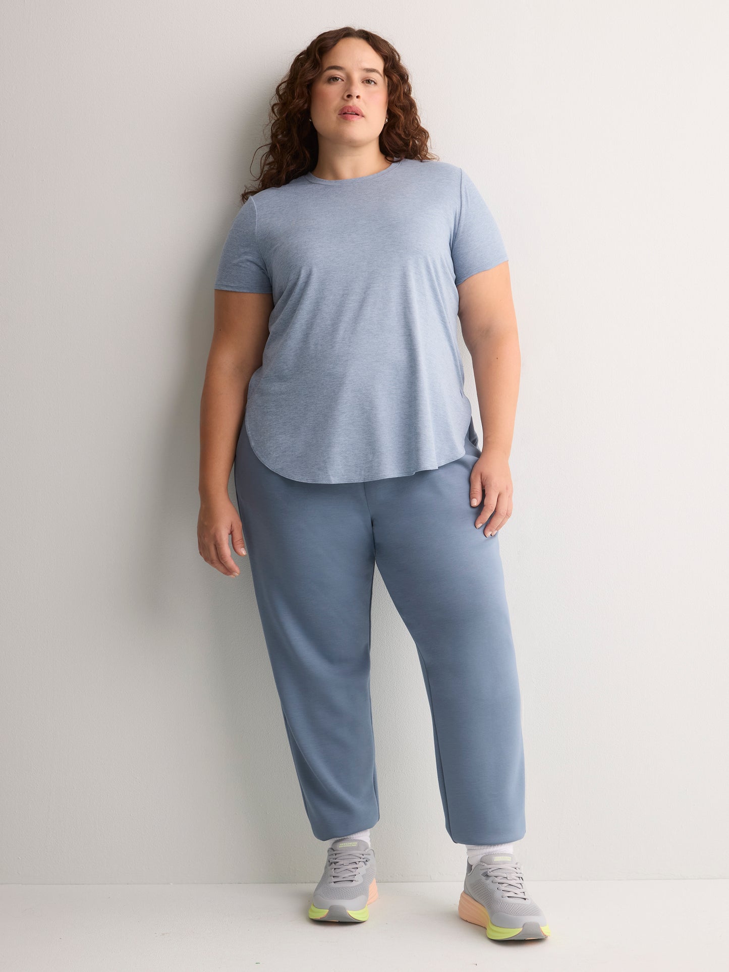 Go Dri Swift Blue Tunic Tee - Skechers