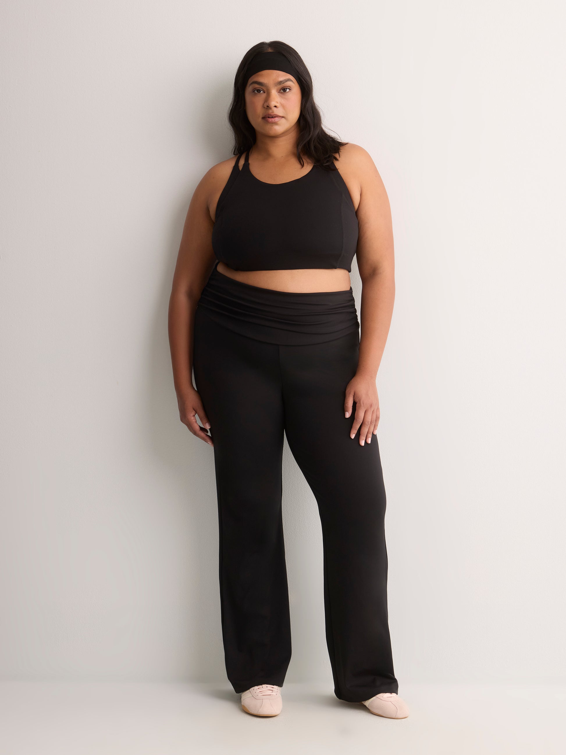 Responsible, Double Knit Fooler Crop Top - Active Zone