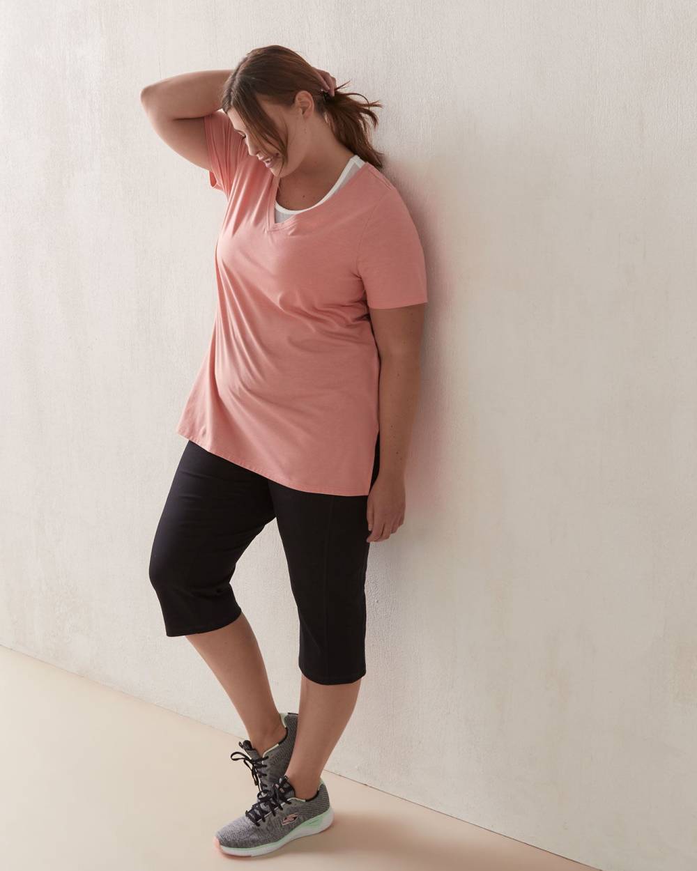 Capri de yoga essentiel noir - Active Zone