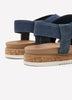 Wide Width, Desert Kiss Low Crisscross Strap Sandal - Skechers