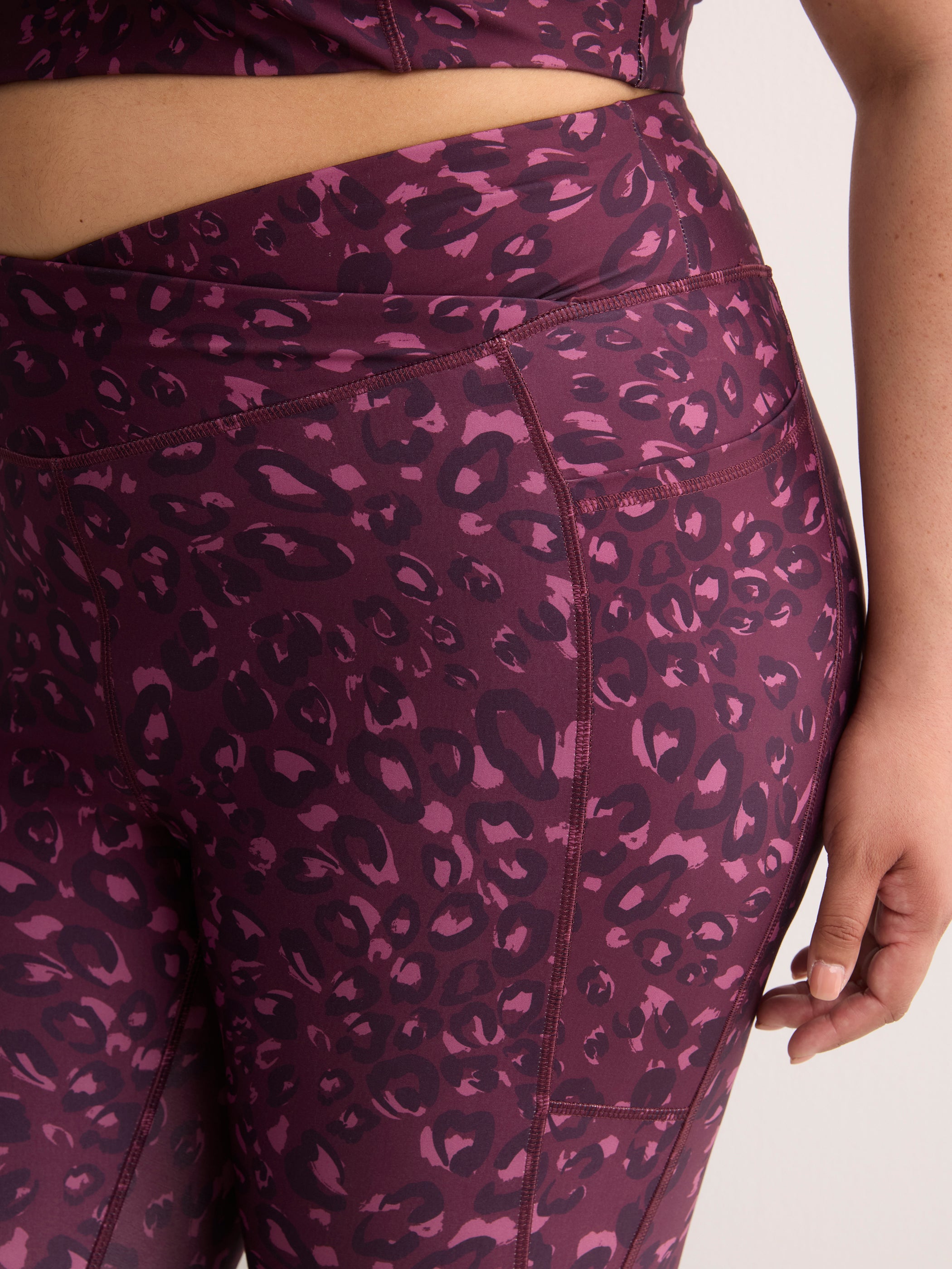 Responsible, Double Knit Crisscross Legging - Active Zone