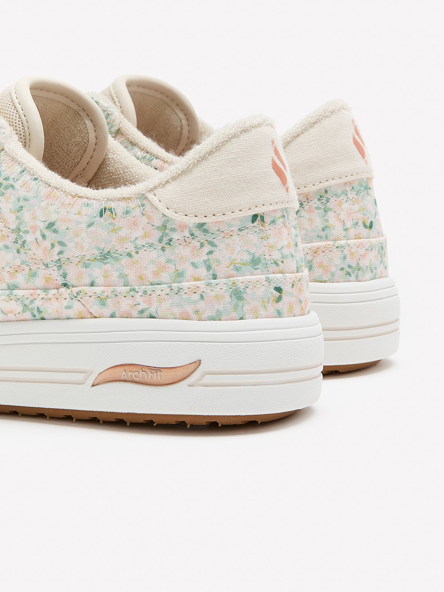Wide Width, Arch Fit Arcade Flower Friends Sneaker - Skechers