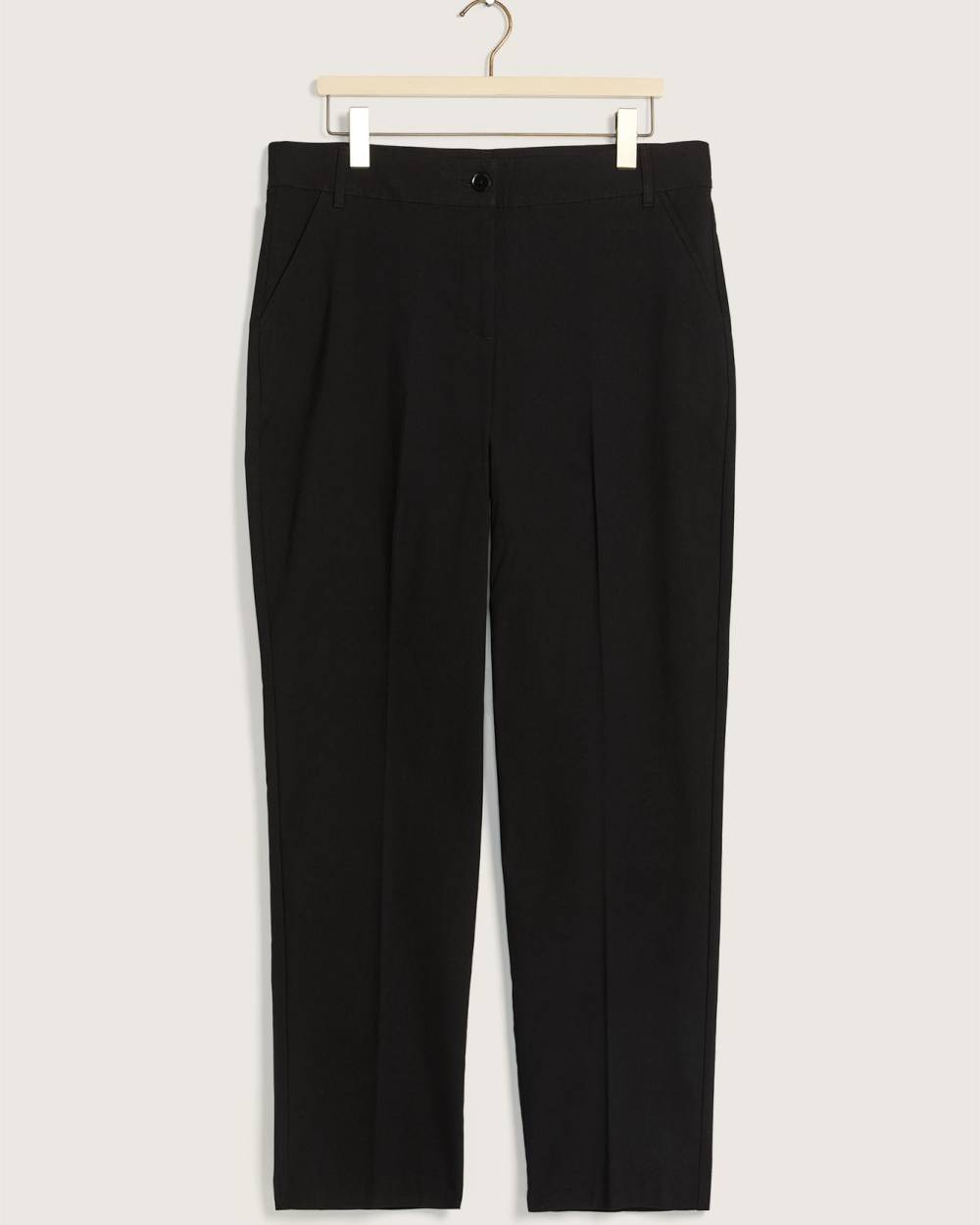 Responsible, Curvy Fit, Solid Straight Leg Pant