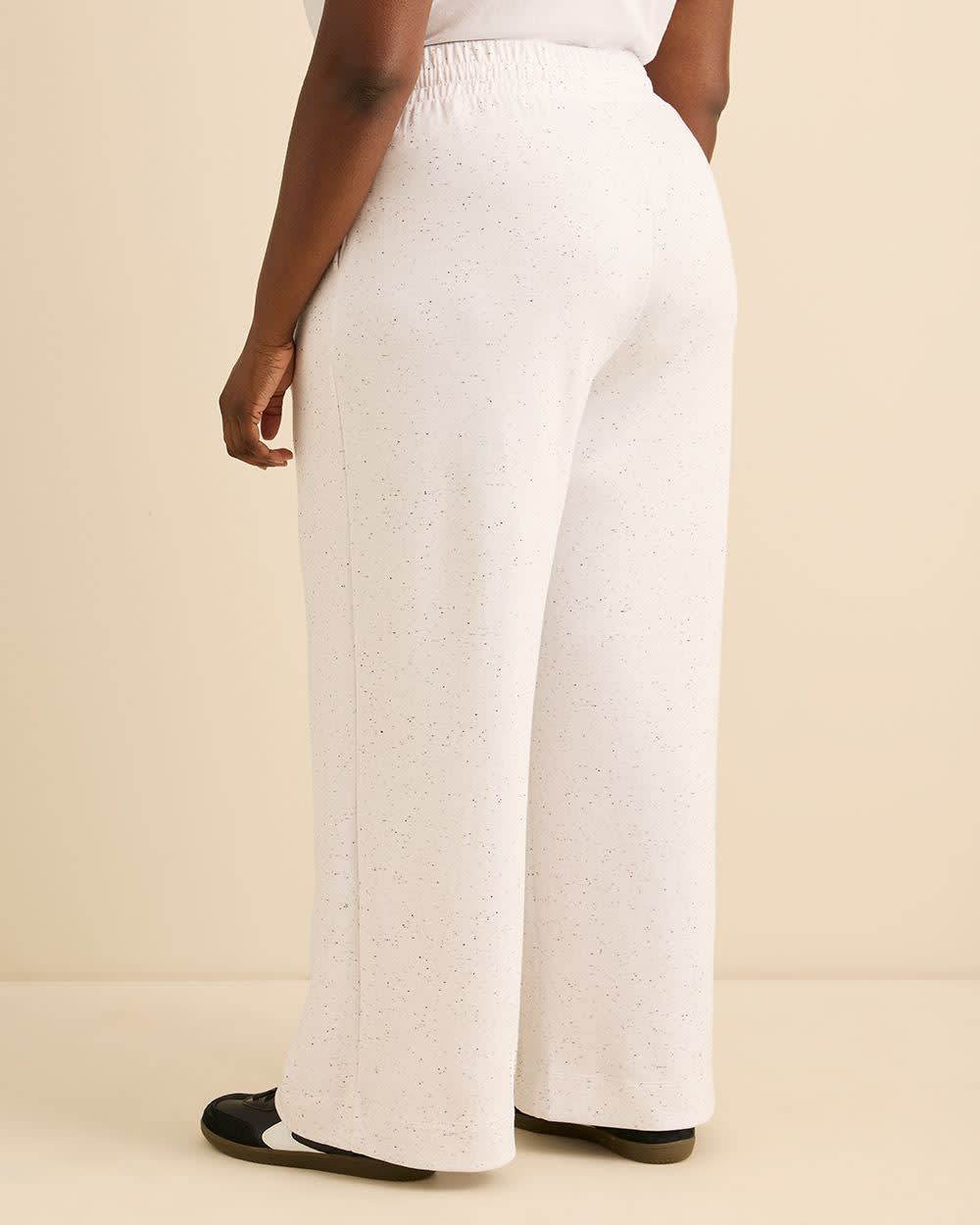 Pantalons de jogging taille haute à jambe évasée, tissu responsable - Active Zone