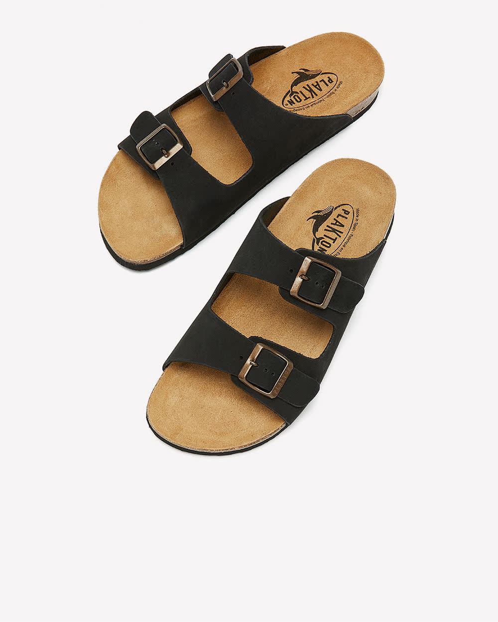 Sandale à double sangle Beta, pied large - Plakton