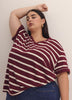Boyfriend-Fit V-Neck T-Shirt - PENN. Essentials