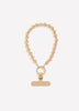 Golden Phone Wristlet Chain with Hearts