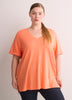 Responsible, Boyfriend-Fit Tee with Slits