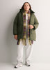 Ripstop Parka Jacket with Removable Hood