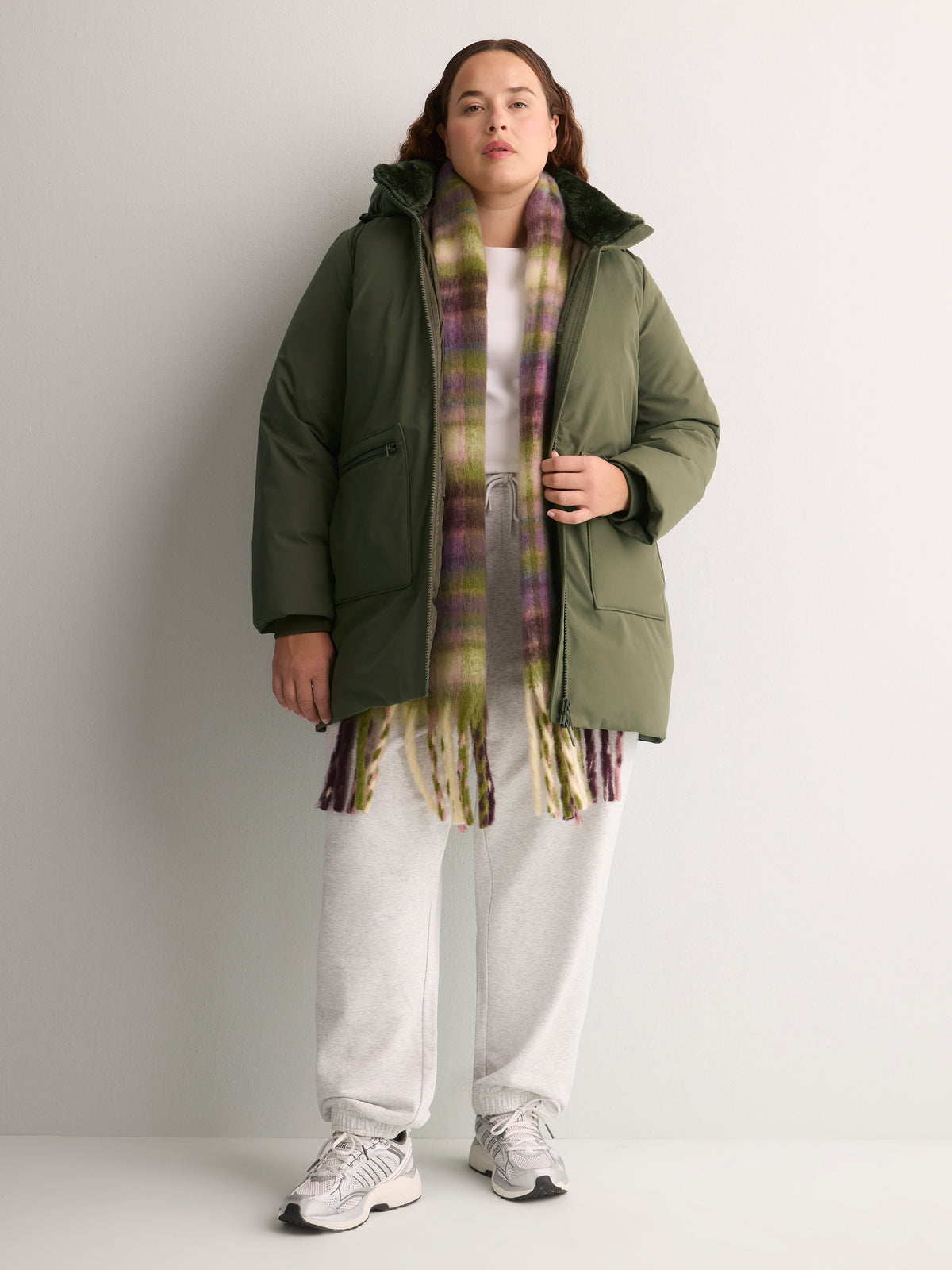 Ripstop Parka Jacket with Removable Hood