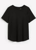 T-shirt côtelé à col rond, coupe moderne, tissu responsable - PENN. Essentials