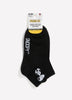 Chaussettes courtes de Snoopy, sous license, ens. de 2