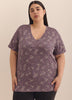 Boyfriend-Fit V-Neck T-Shirt - PENN. Essentials