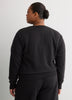 Black Feel Cozy Fleece Sweatshirt with Small Logo - adidas