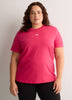 Pink Cotton Short-Sleeve Crew-Neck Tee - adidas