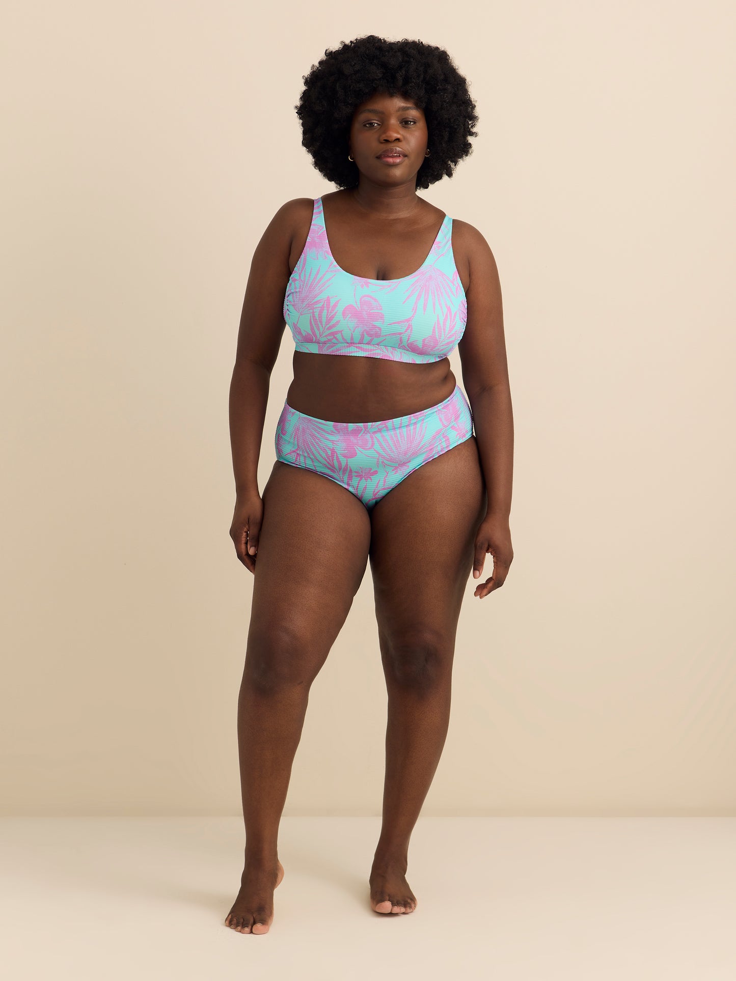 Tropical Amore Scoop Bikini Top - Body Glove