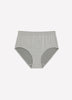 Heather Grey Seamless Full Brief - tiVOGLIO