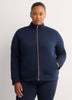 Go Walk Everywhere Ribbed Knit Jacket - Skechers