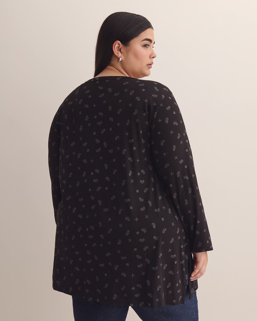 Responsible, Girlfriend-Fit V-Neck Tunic - PENN. Essentials