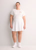 Responsible, White Pleated Skort - Active Zone