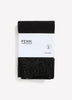 Black Fashion Legging with Crocheted Hem