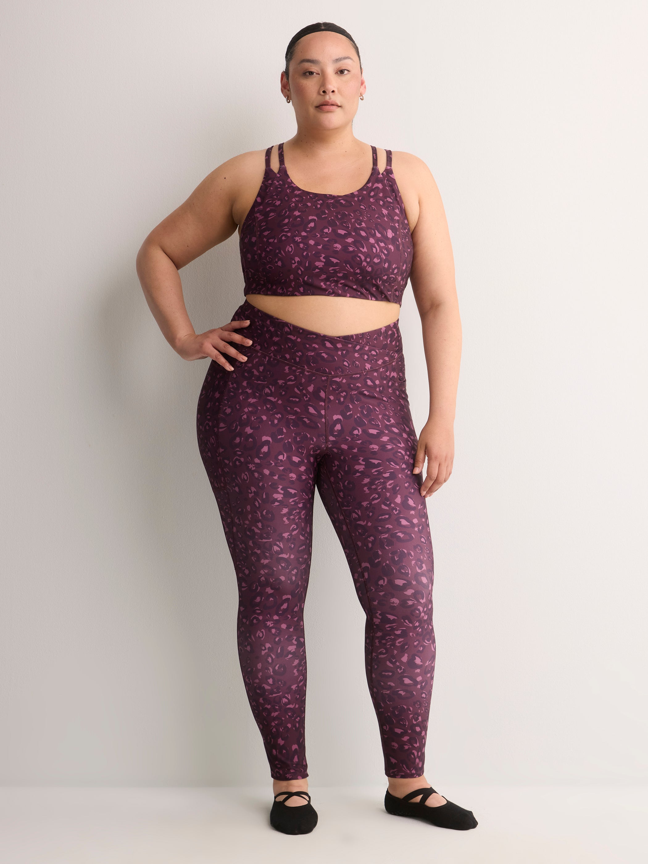 Responsible, Double Knit Crisscross Legging - Active Zone