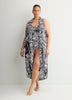 Printed Pareo With Tassels Details
