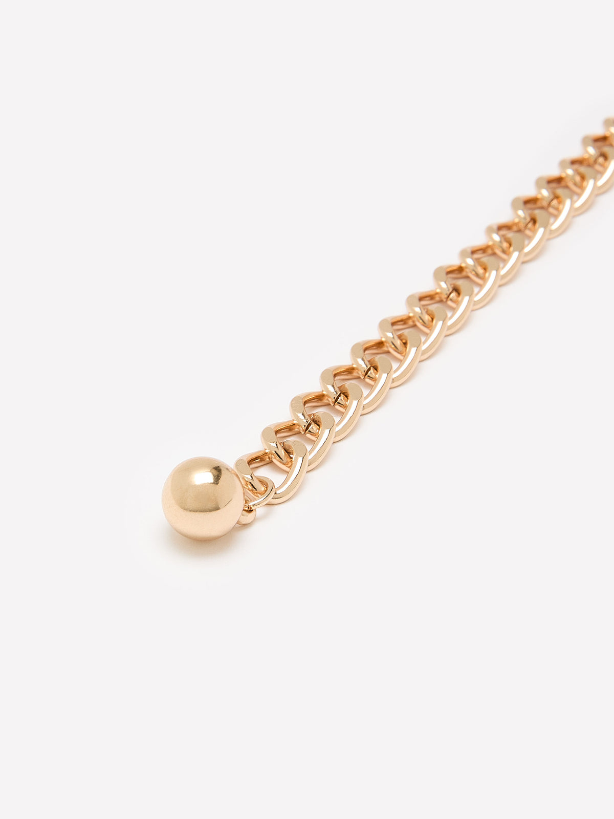 Double-Layer Golden Chain Belt