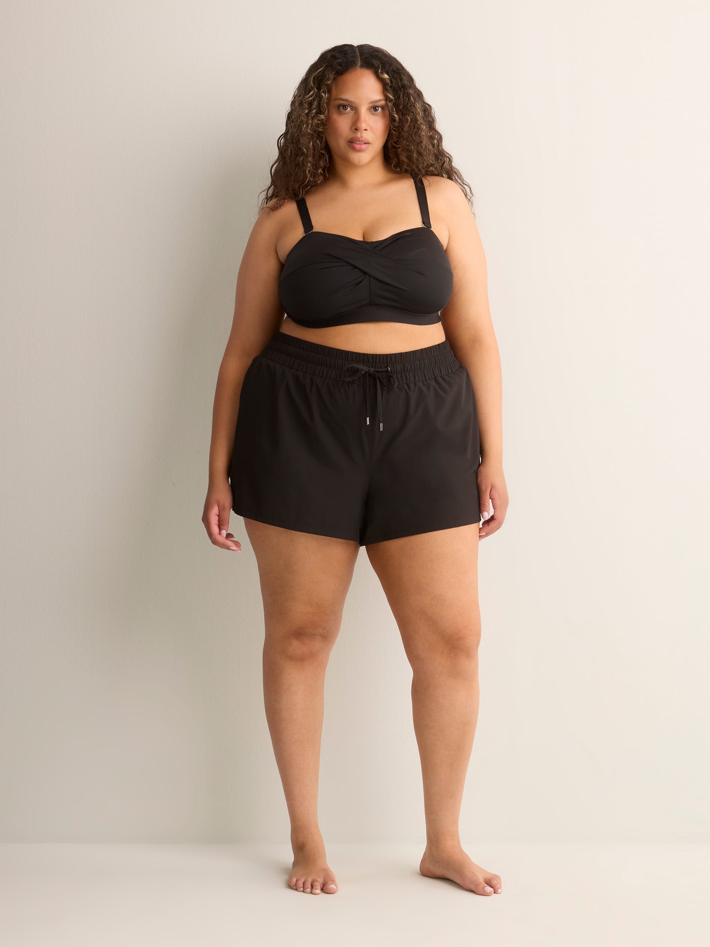 Responsible, 4-Way Stretch Basic Swim Short