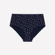 Blue Floral-Print Cotton Full Brief - ti Voglio