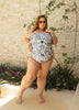 Printed One-Piece Swimsuit