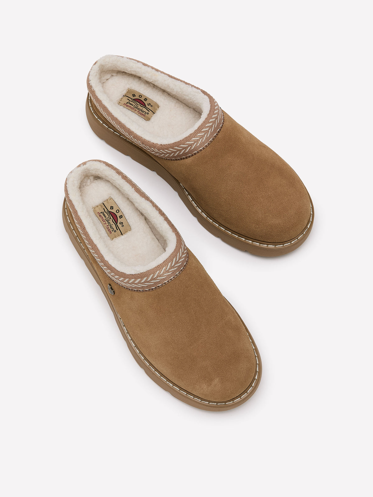 Regular Width, Chestnut Bobs Keepsakes Slippers - Skechers