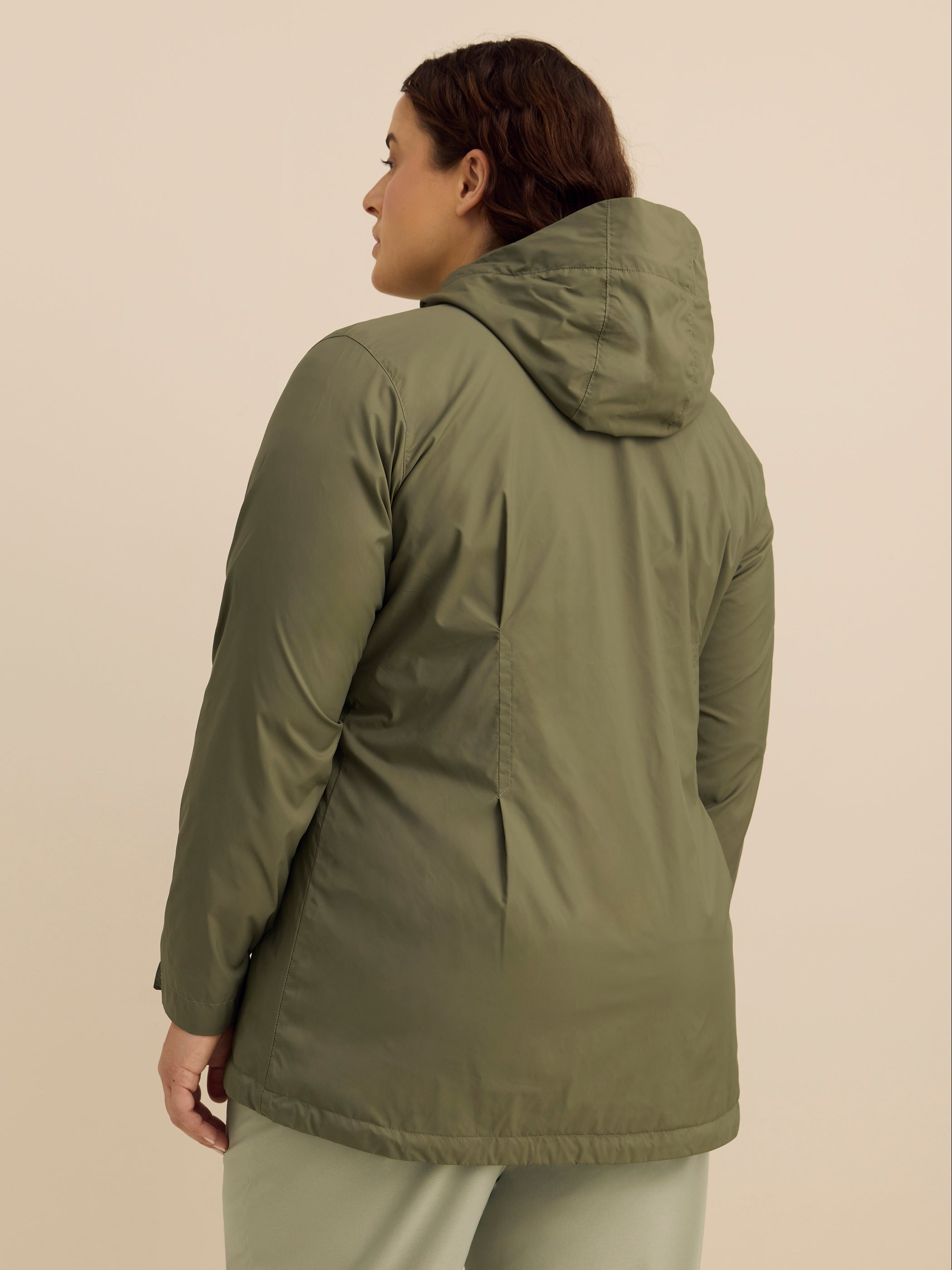 Olive Green Switchback II Long Jacket - Columbia