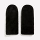 Faux-Fur Mittens