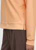 Crew-Neck Sweatshirt with Side Zippers - Hyba