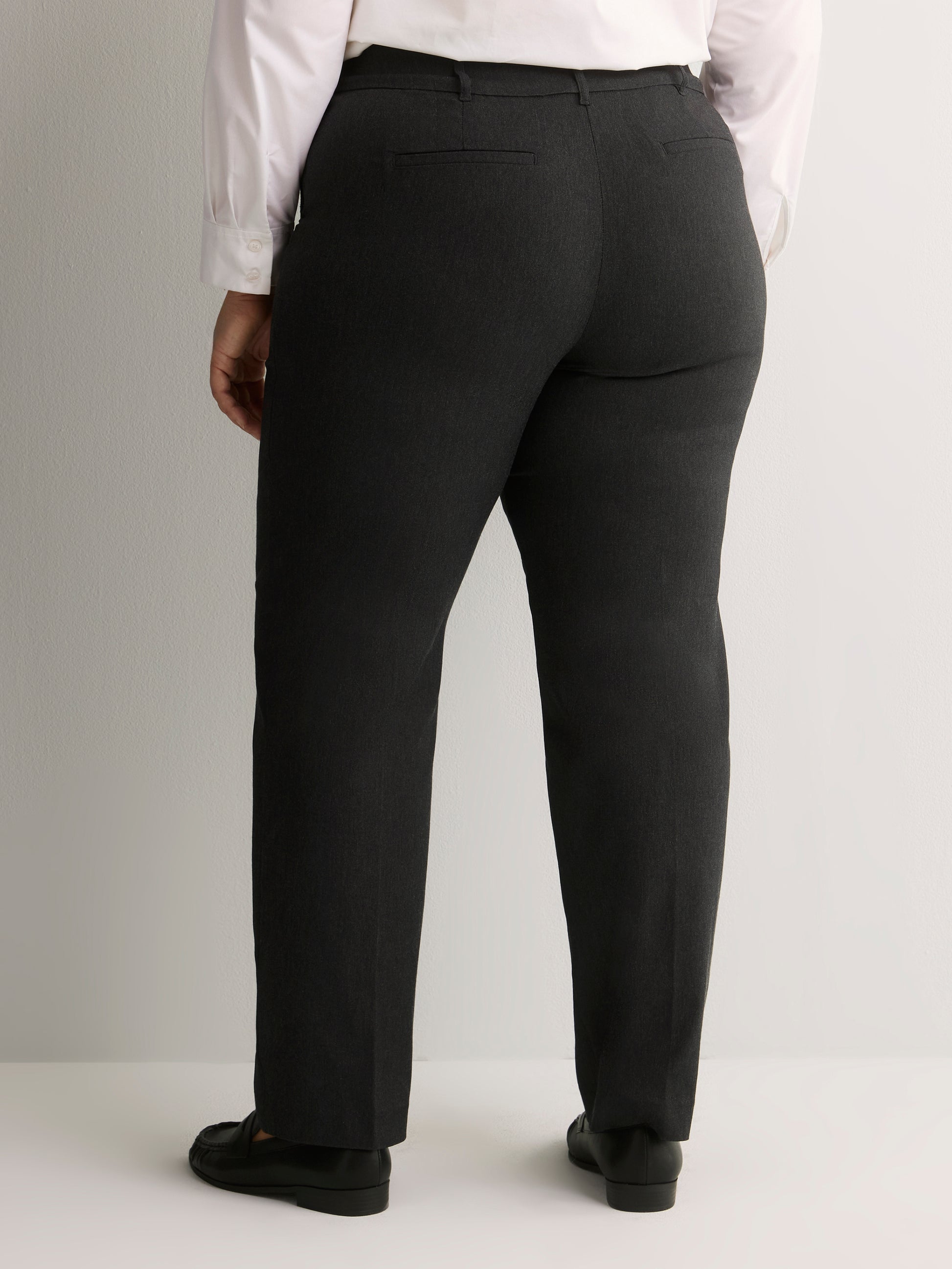 Responsible, Gray Straight-Leg Savvy Pant