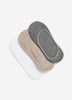 Foot-Cover Socks, Set of 3