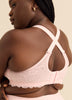 Wireless Padded T-Shirt Bra with Lace - ti Voglio