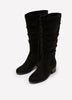 Wide Width, Daytona Tall Slouchy Microsuede Boot