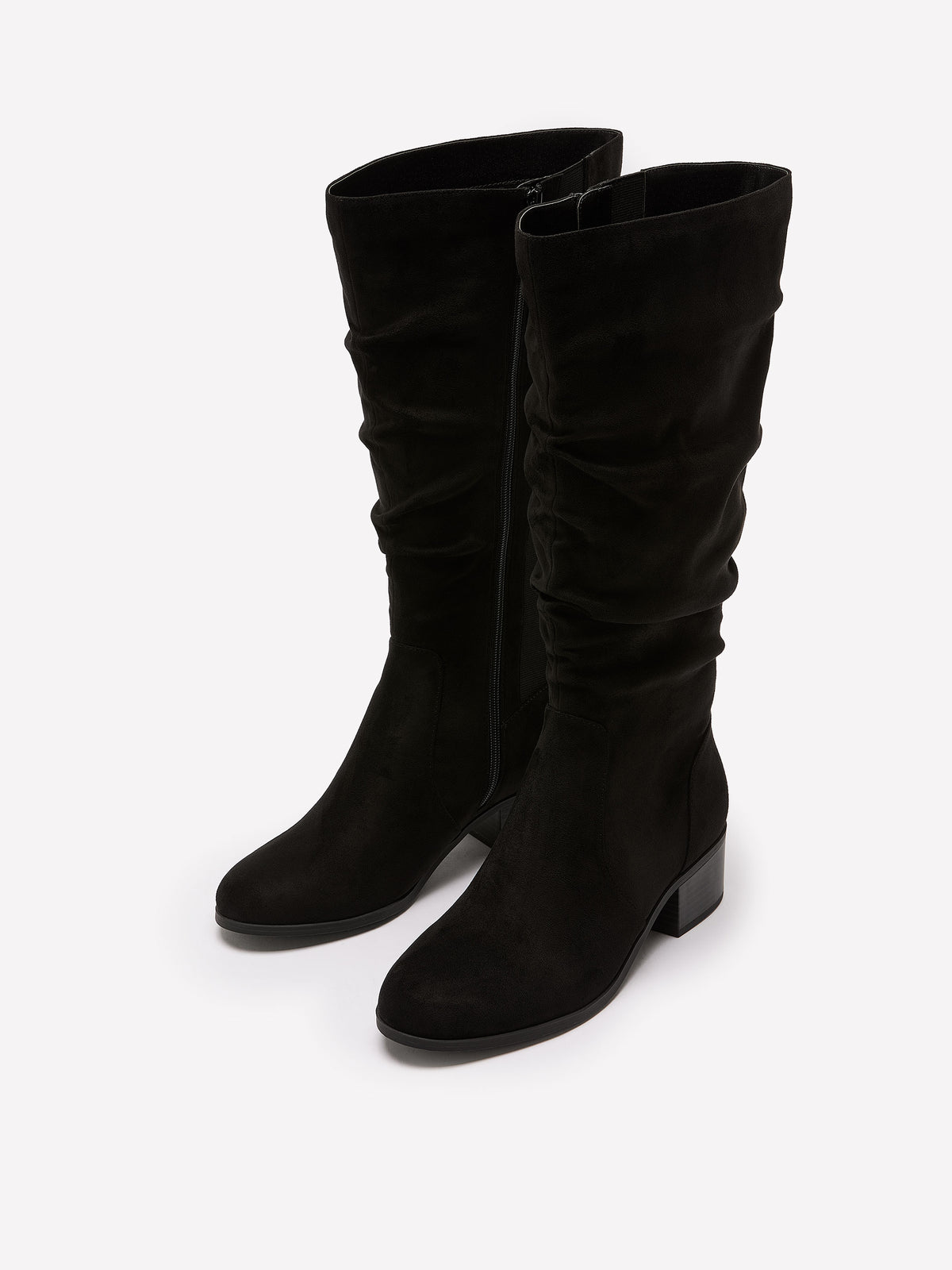 Wide Width, Daytona Tall Slouchy Microsuede Boot