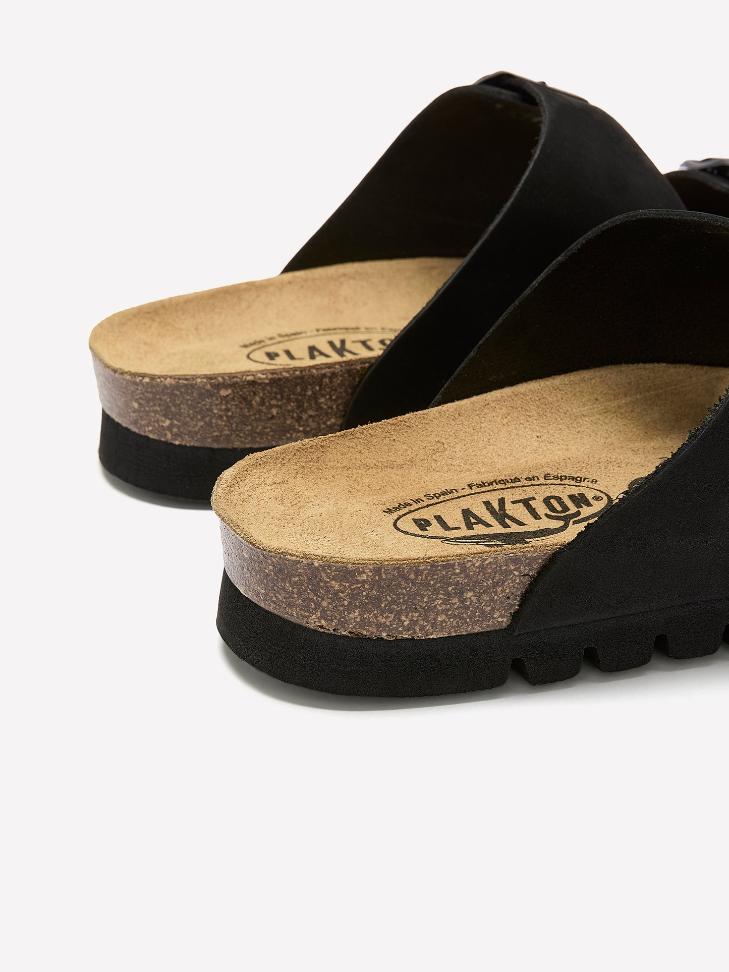 Wide-Width, Beta Double Buckle Band Sandal - Plakton