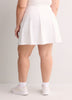 Responsible, White Pleated Skort - Active Zone
