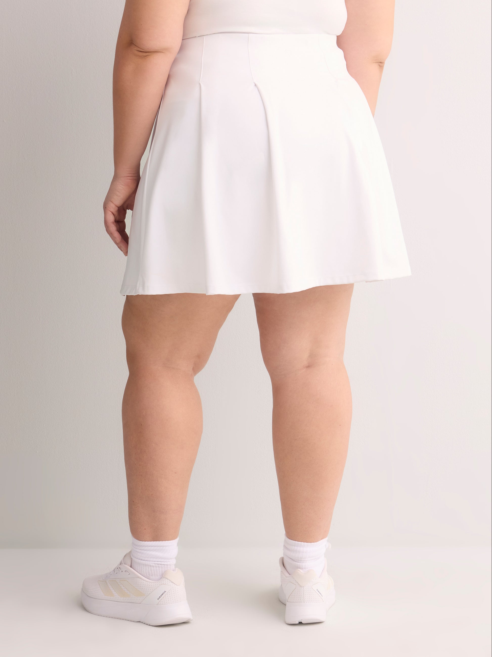 Responsible, White Pleated Skort - Active Zone