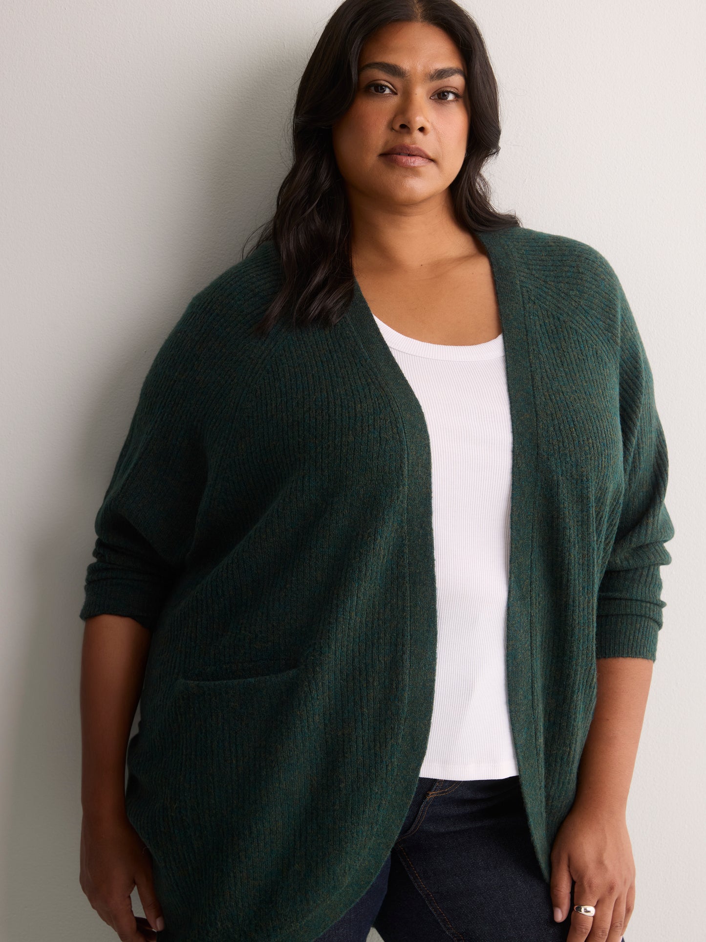 Belted Cocoon Sweater Cardigan