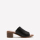 Wide Width, Kacey Block-Heel Slip-On Sandal - Steve Madden
